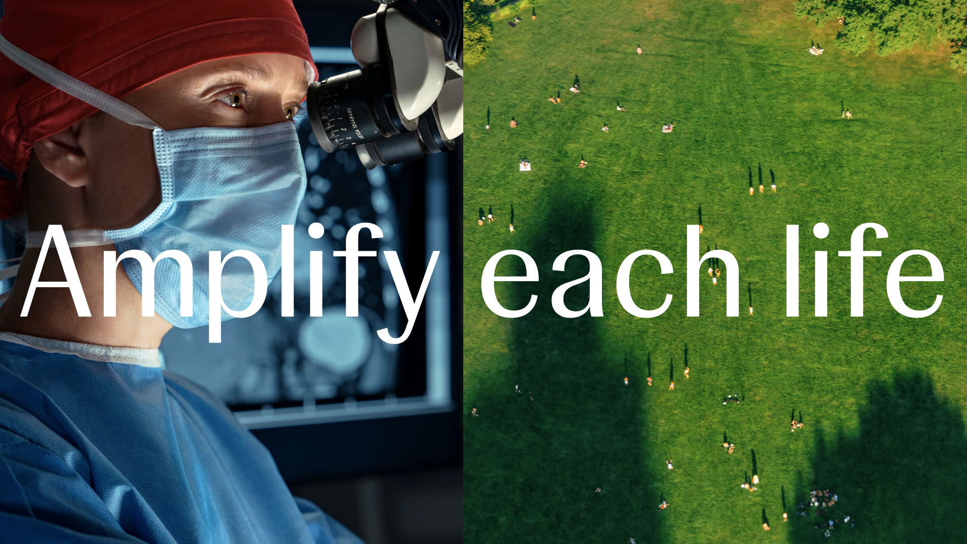 Amplify each life — the new J&J brand ethos